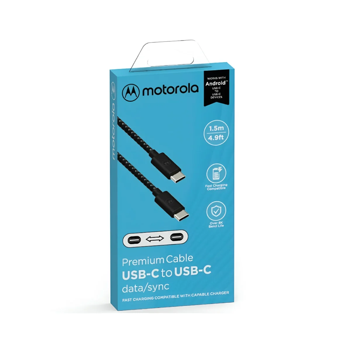 Cable Original Motorola Tipo C - Imagen 1