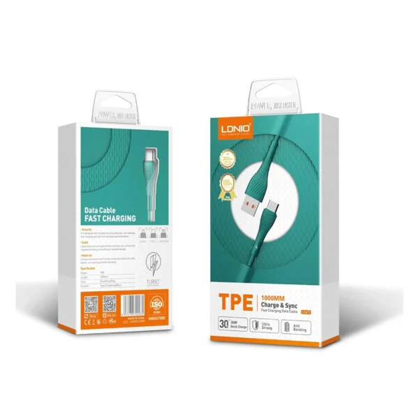 Cable LDNIO USB a Tipo C