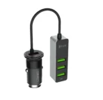 Cargador Carro LDNIO C-61 3 Puertos USB - Imagen 2